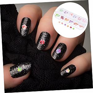 Аксесуари для нігтів Троянда Шарм Плоскі Стрази synthetic.ua - Фото 1