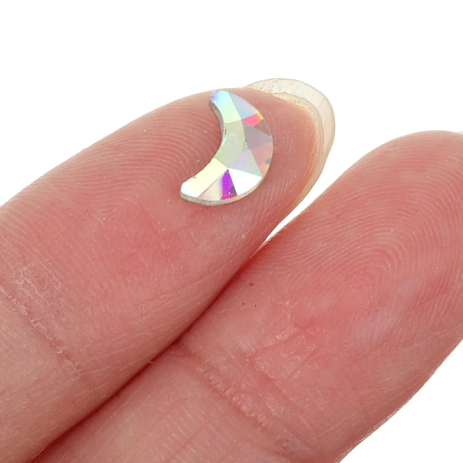 Украшения для ногтей FRCOLOR 1 коробка, стразы для дизайна ногтей, кристаллы для рукоделия массивные прозрачные стразы, подвески, плоские стеклянные инопланетяне, фото №7