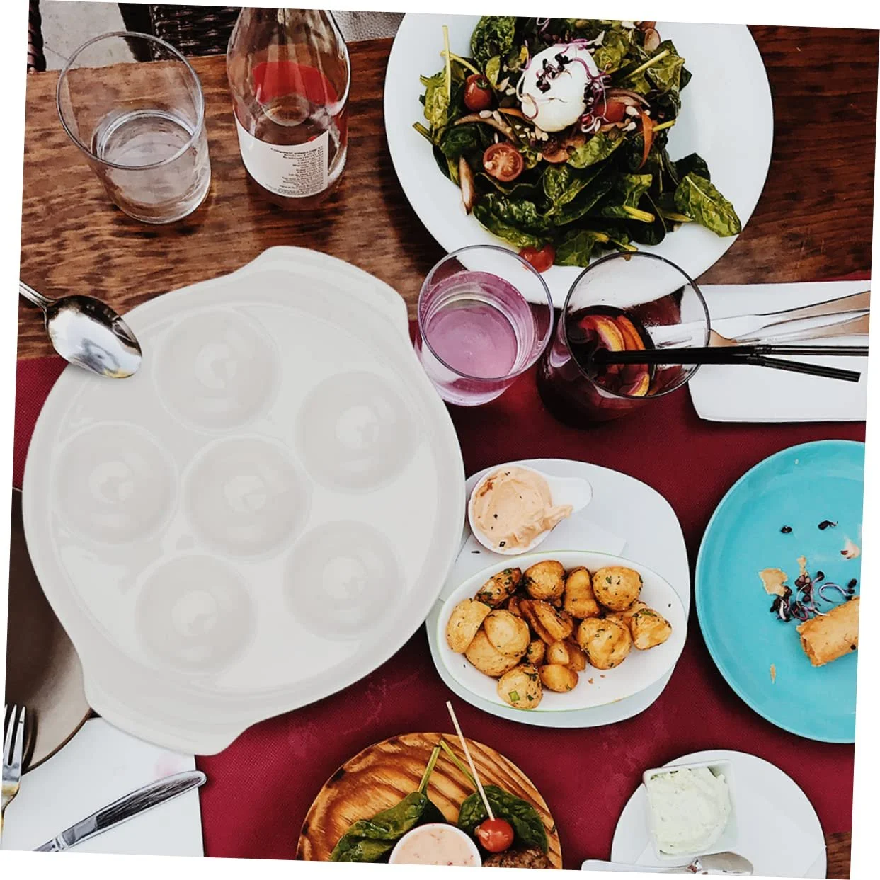 Форма для равликів VICASKY набір 2 шт. кераміка на 6 та 12 отворів біла, фото №7 Форма для равликів VICASKY набір 2 шт. кераміка на 6 та 12 отворів біла, фото №7