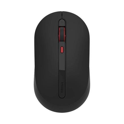 Мышка Xiaomi Miiiw Mute Wireless Black (MWMM01 Black), фото №1