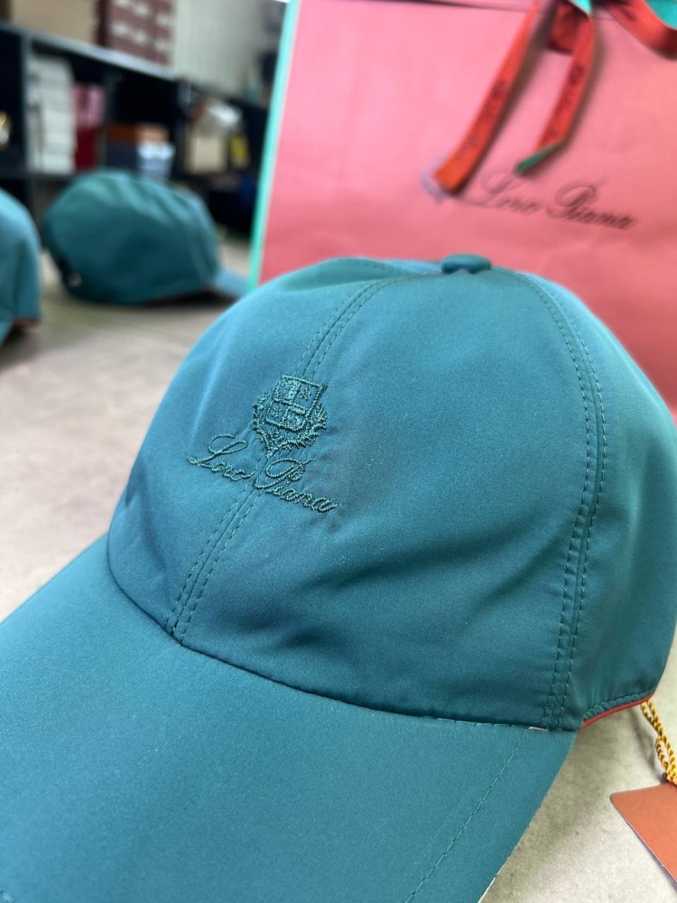 Кепка Loro Piana смарагдова gu593, фото №3