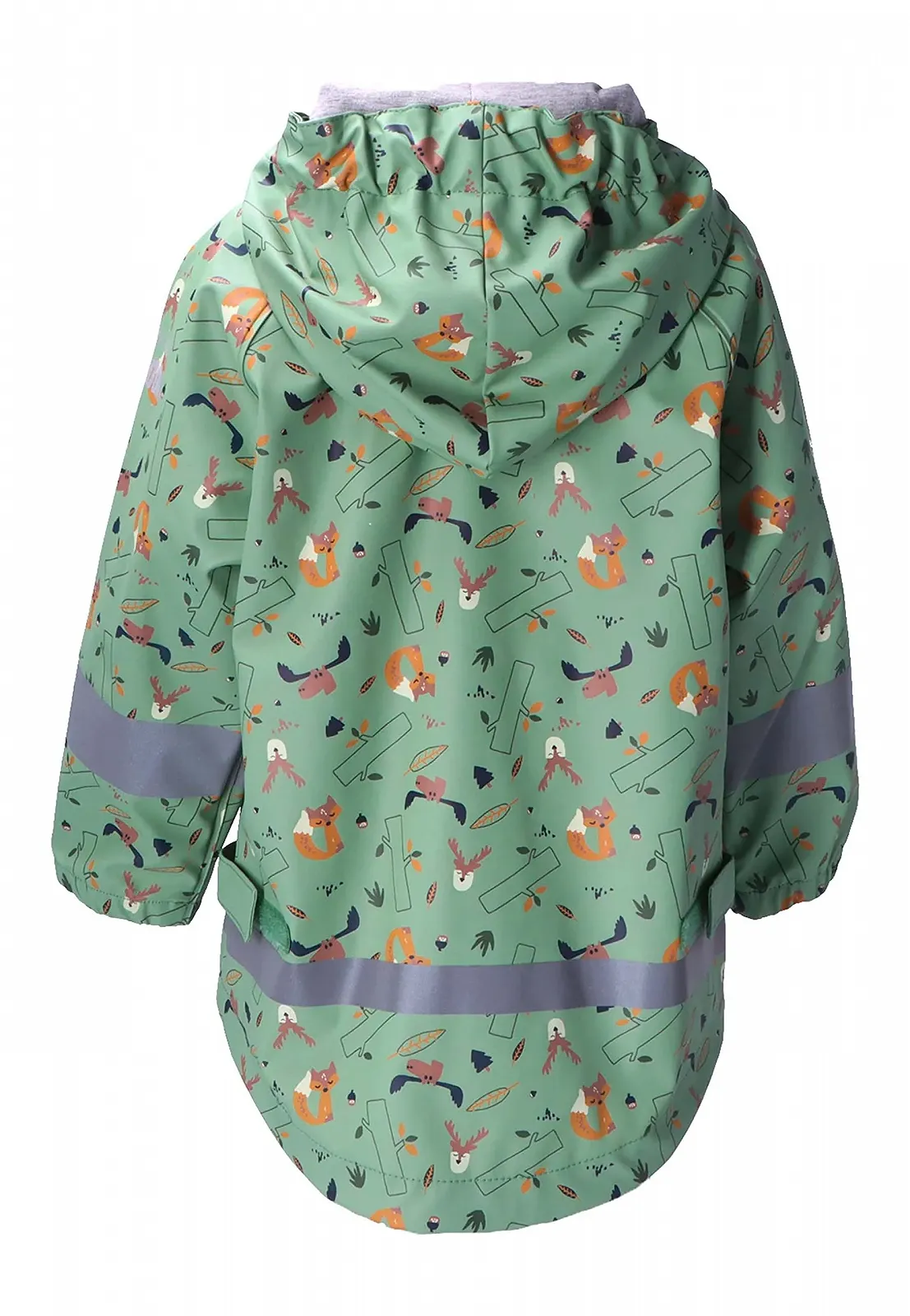 Дитяча дощова куртка Sterntaler Унісекс Тварини лісу Зелений, фото №5