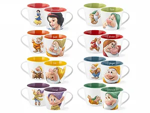 Набір кухлів для сніданку Seven Dwarfs POP, 420 мл, різні фігурки, New Bone China - Фото 1
