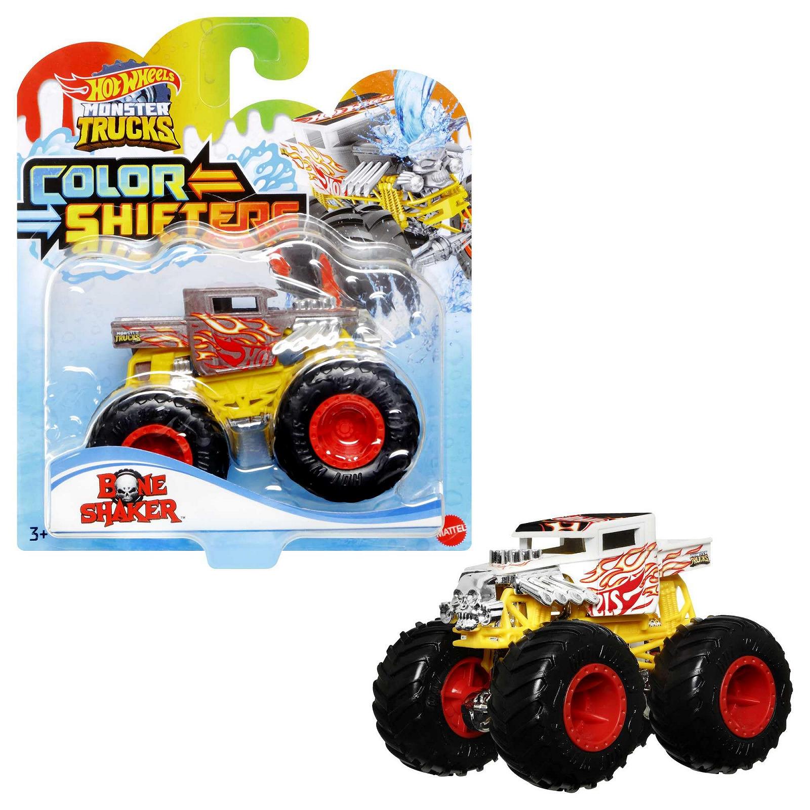 Машинка Mattel Hot Wheels Monster Trucks Колір, Що Змінюється Різні Моделі (HGX06), фото №1