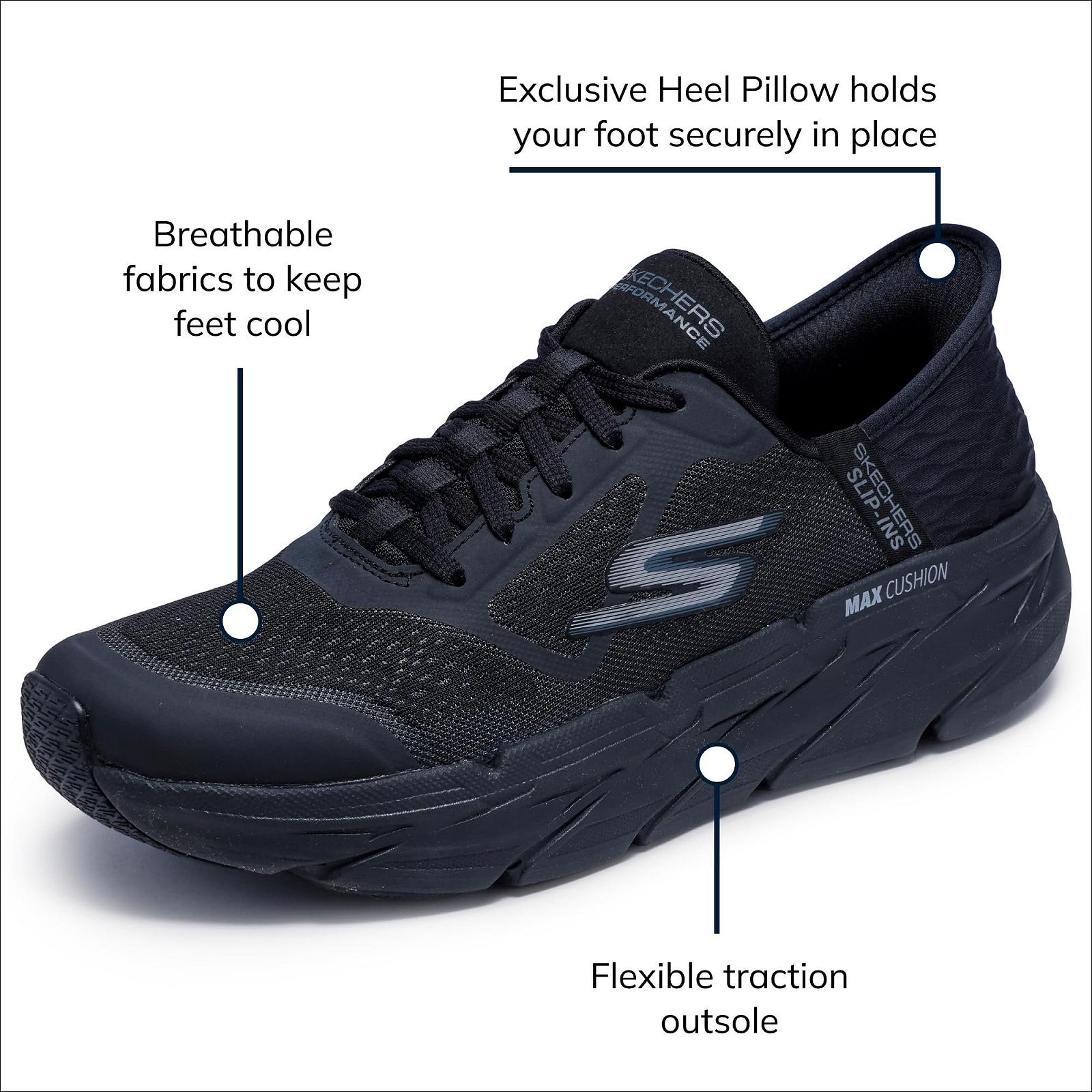Кроссовки Skechers Max Cushioning Slip-ins для спорта, тренировок, бега и ходьбы с пеной Memory Foam, фото №3