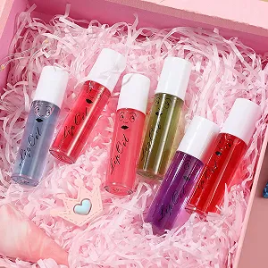 Блиск для губ Wo Ihr Wechselgeld Прозорий Стек Lip Oil Зволожуюча олія для губ 4 мл (B, One Size) synthetic.ua - Фото 1