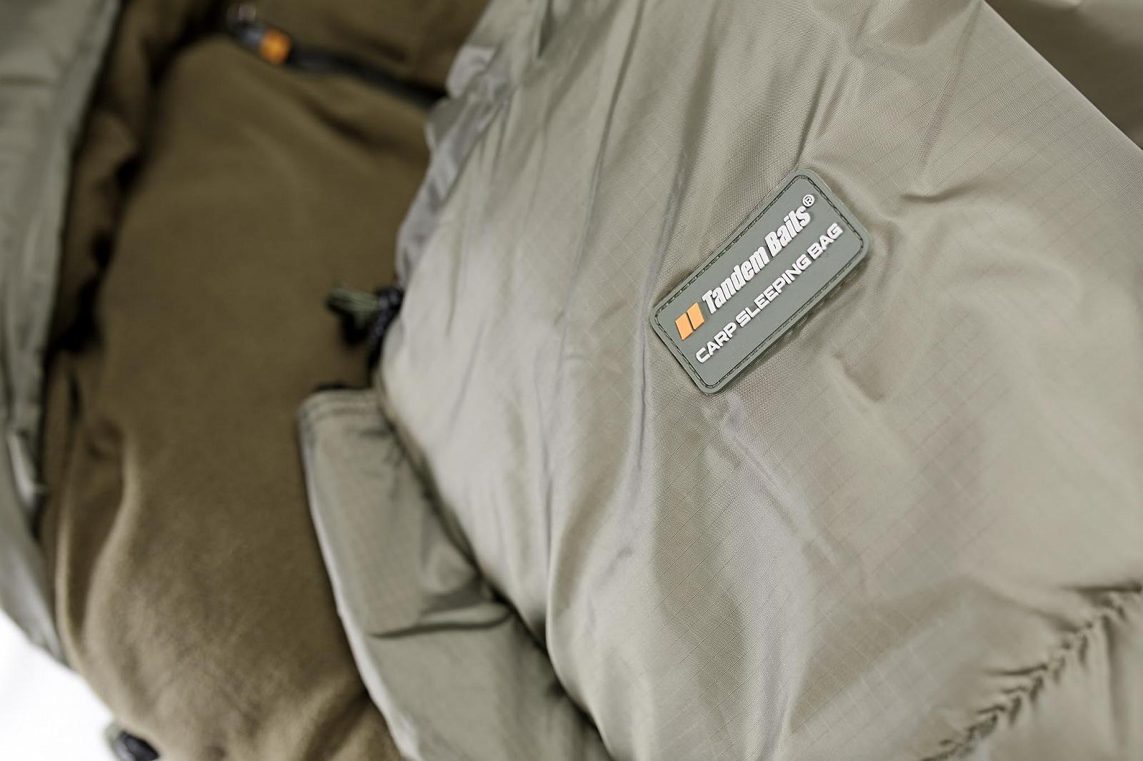 Спальний мішок Tandem Baits Phantom 5 сезонів із подушкою і сумкою для компресії, фото №4 Спальний мішок Tandem Baits Phantom 5 сезонів із подушкою і сумкою для компресії, фото №4