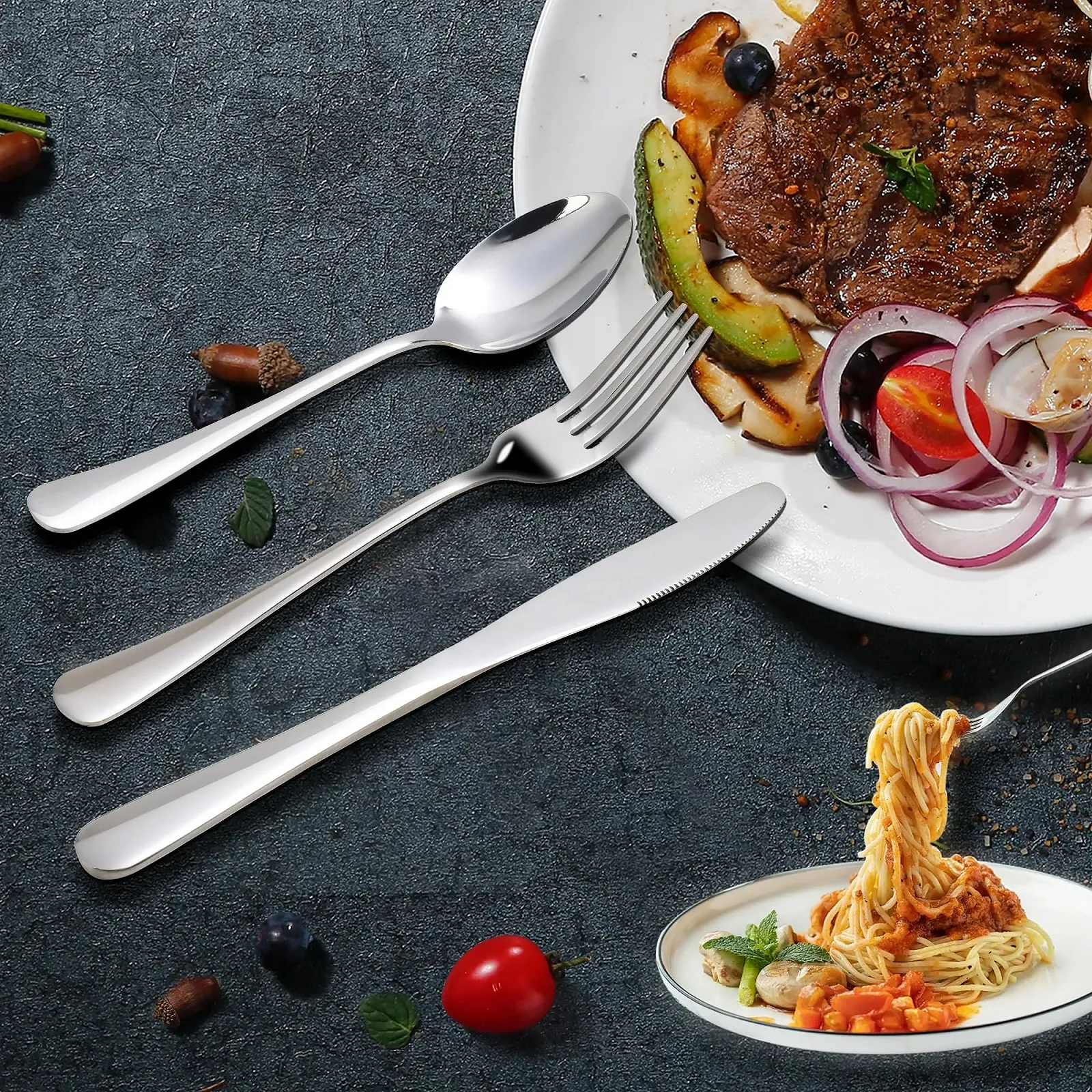 Набір столових приборів KitchenBoss на 6 персон, фото №5