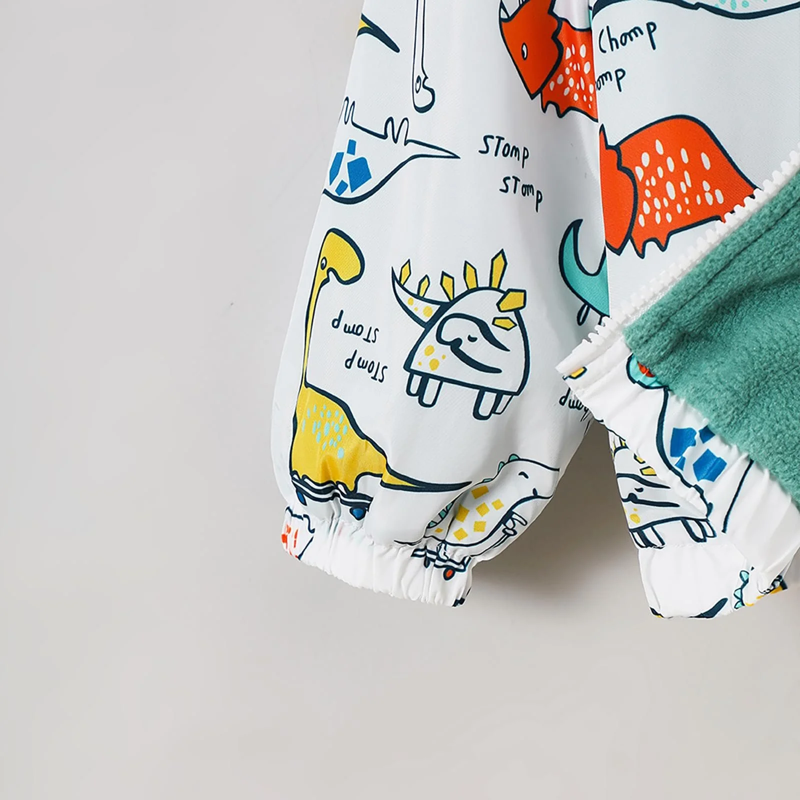 М'яка куртка з капюшоном для малюків з милим звірячим принтом, фото №4