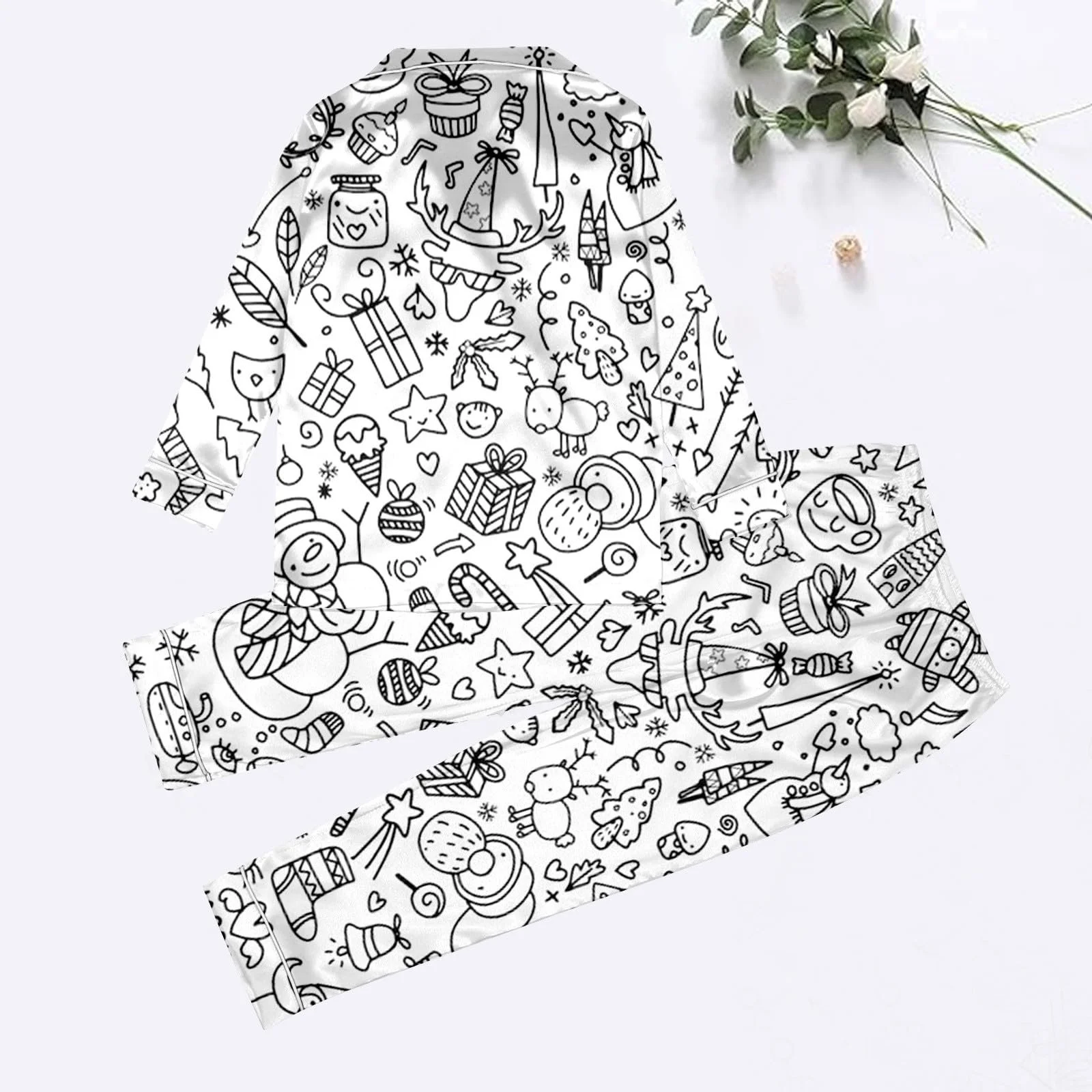 Дитячий пухнастий піжамний комплект весняний, фото №3 Дитячий пухнастий піжамний комплект весняний, фото №3