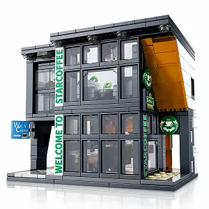 Конструктор Кафе HIGH GODO City, 581 деталь - Фото 1