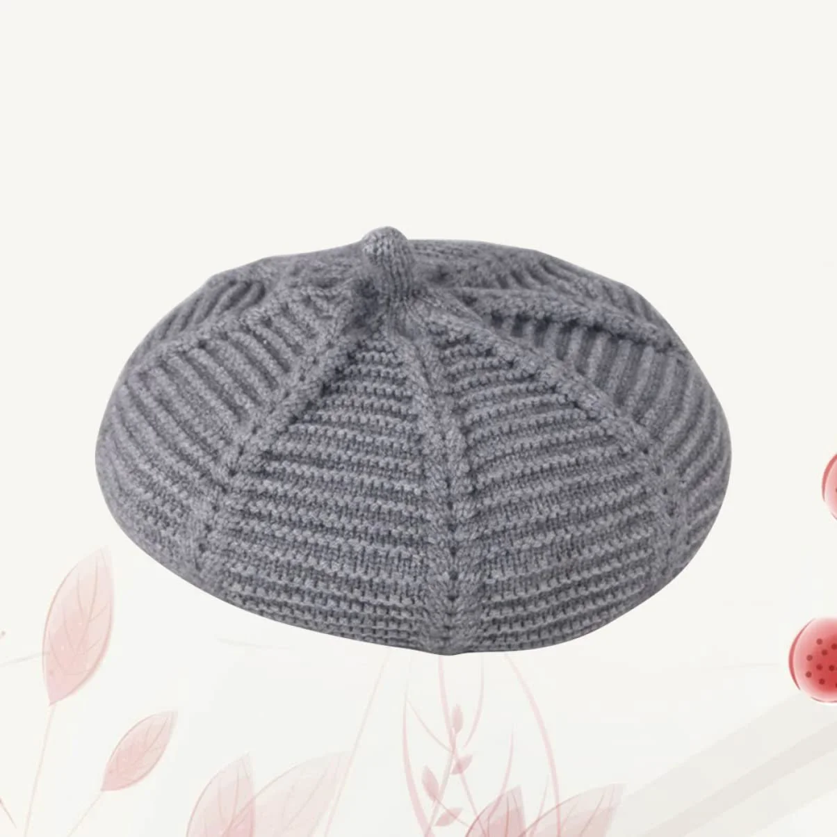 Берет Healvian Дитячий Флісовий Червоний, фото №2