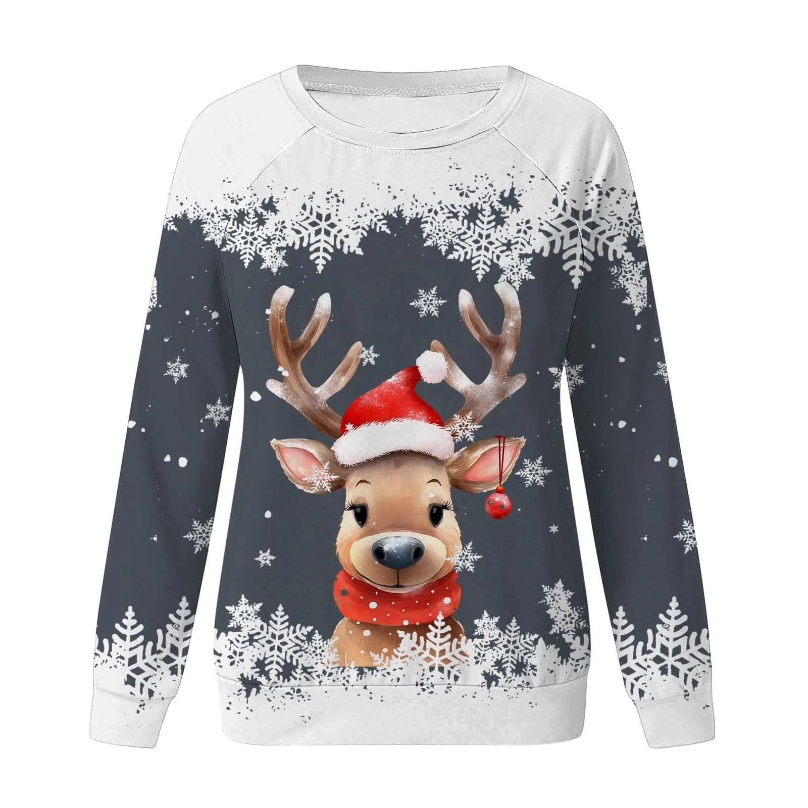 Женское Рождественское Худи, фото №2