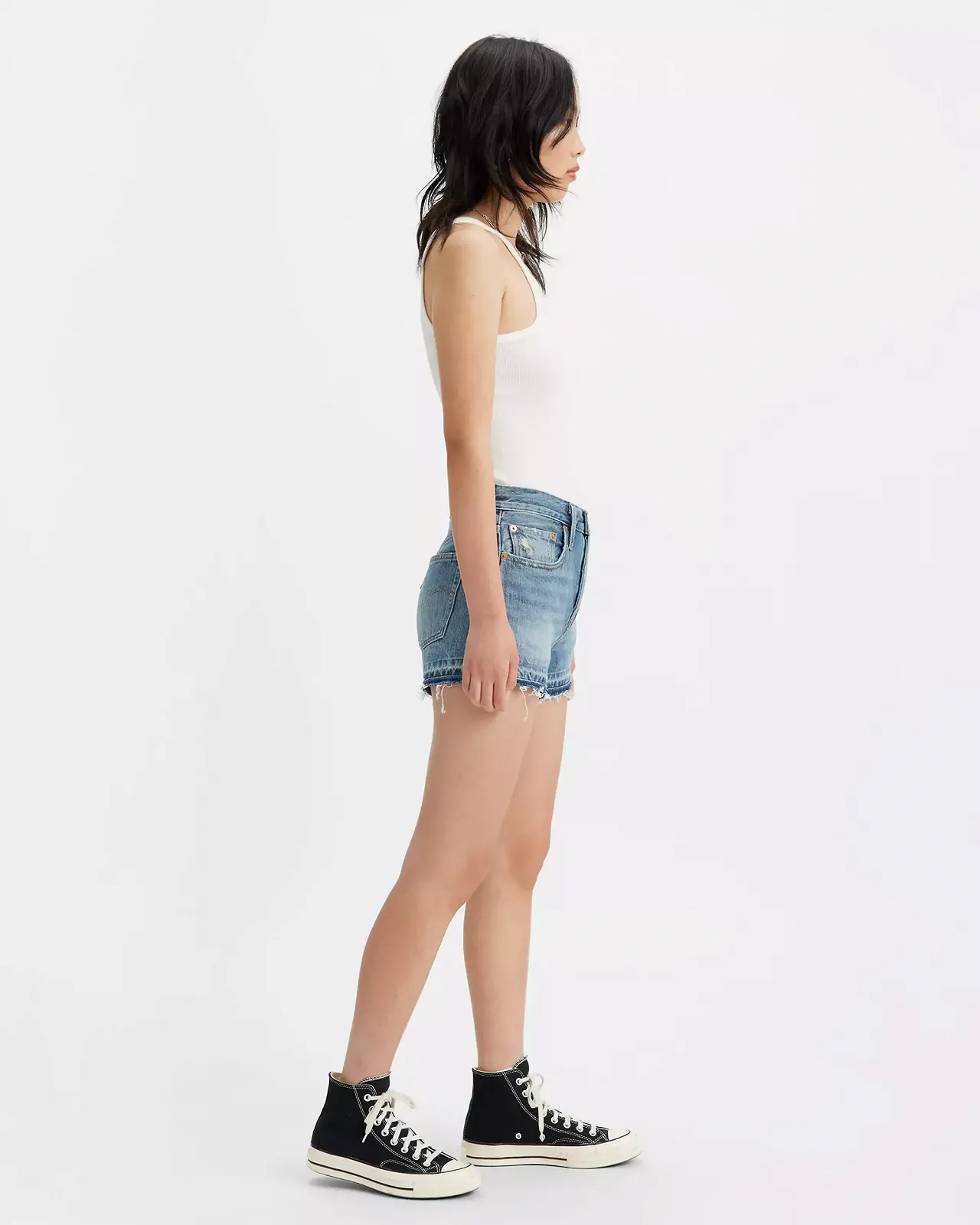 Жіночі шорти Levis - 501 Original Short Justin'S Girl - Womens - 23, фото №4