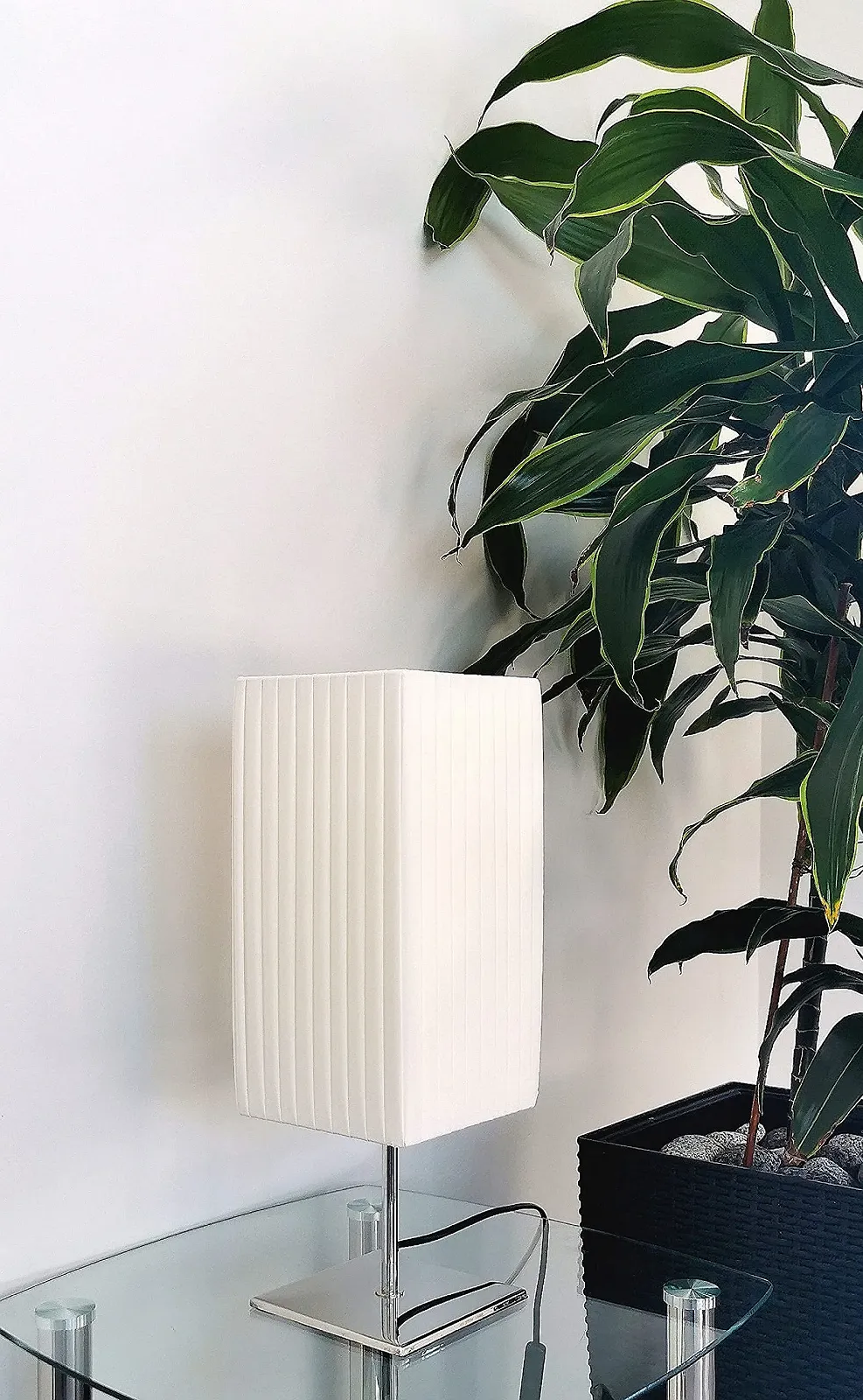 Настільна лампа Trango 2022-5W Design CANNES E27 5 Вт LED 43 см Хром, фото №1