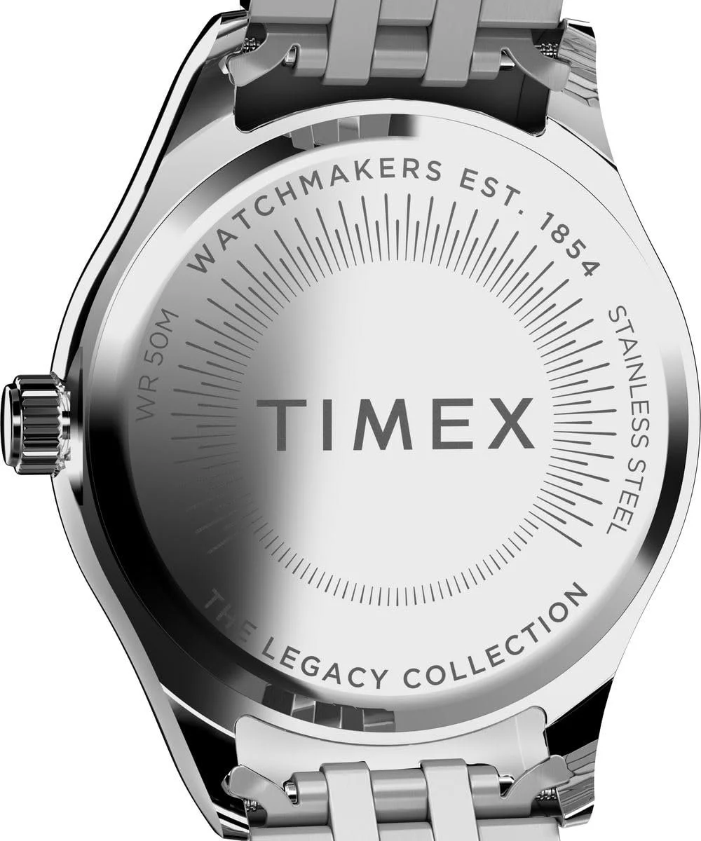 Годинник наручний Timex Legacy Analog Кварц з браслетом з нержавіючої сталі, фото №4