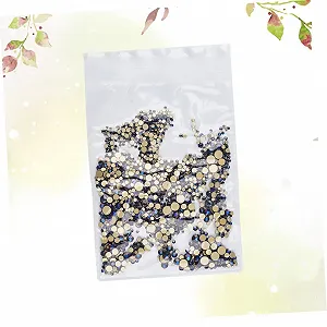 Стразы для ногтей Healeved, 1440 шт, разных размеров, для нейл-арта и маникюра synthetic.ua - Фото 1