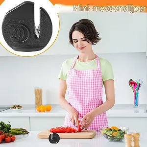 Точилка для ножей ручная Mini Whetstone V-shape Quick Polishing synthetic.ua - Фото 1