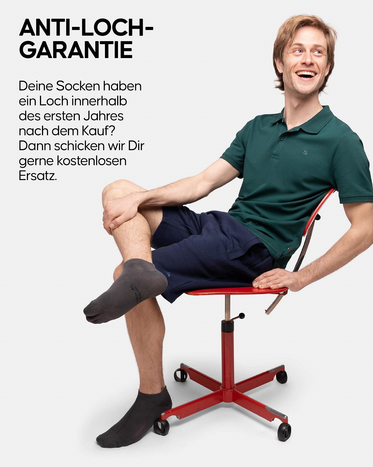 Носки укороченные DANISH ENDURANCE 6 пар для мужчин и женщин, фото №4