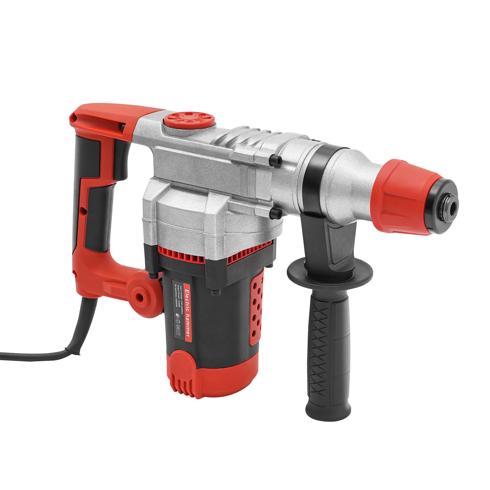 Перфоратор CLEADONG Висока потужність 2200 Вт, 930 об/хв Набір з дрилем для складання, Зубило для шиферу, бетону тощо, фото №1 Перфоратор CLEADONG Висока потужність 2200 Вт, 930 об/хв Набір з дрилем для складання, Зубило для шиферу, бетону тощо, фото №1