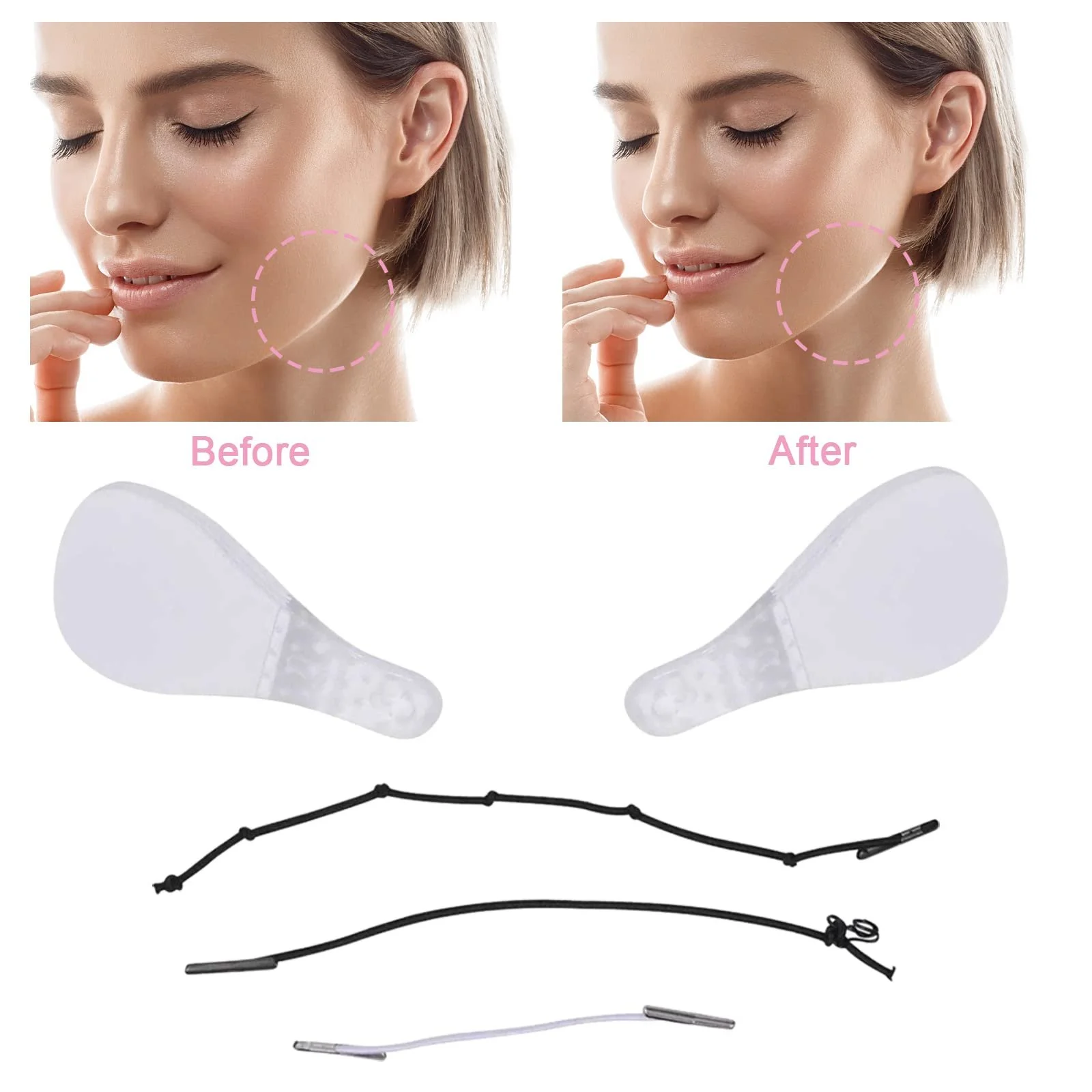 Пластирі від зморшок для чола, 11 шт., смужки для видалення зморшок, фото №4 Пластирі від зморшок для чола, 11 шт., смужки для видалення зморшок, фото №4