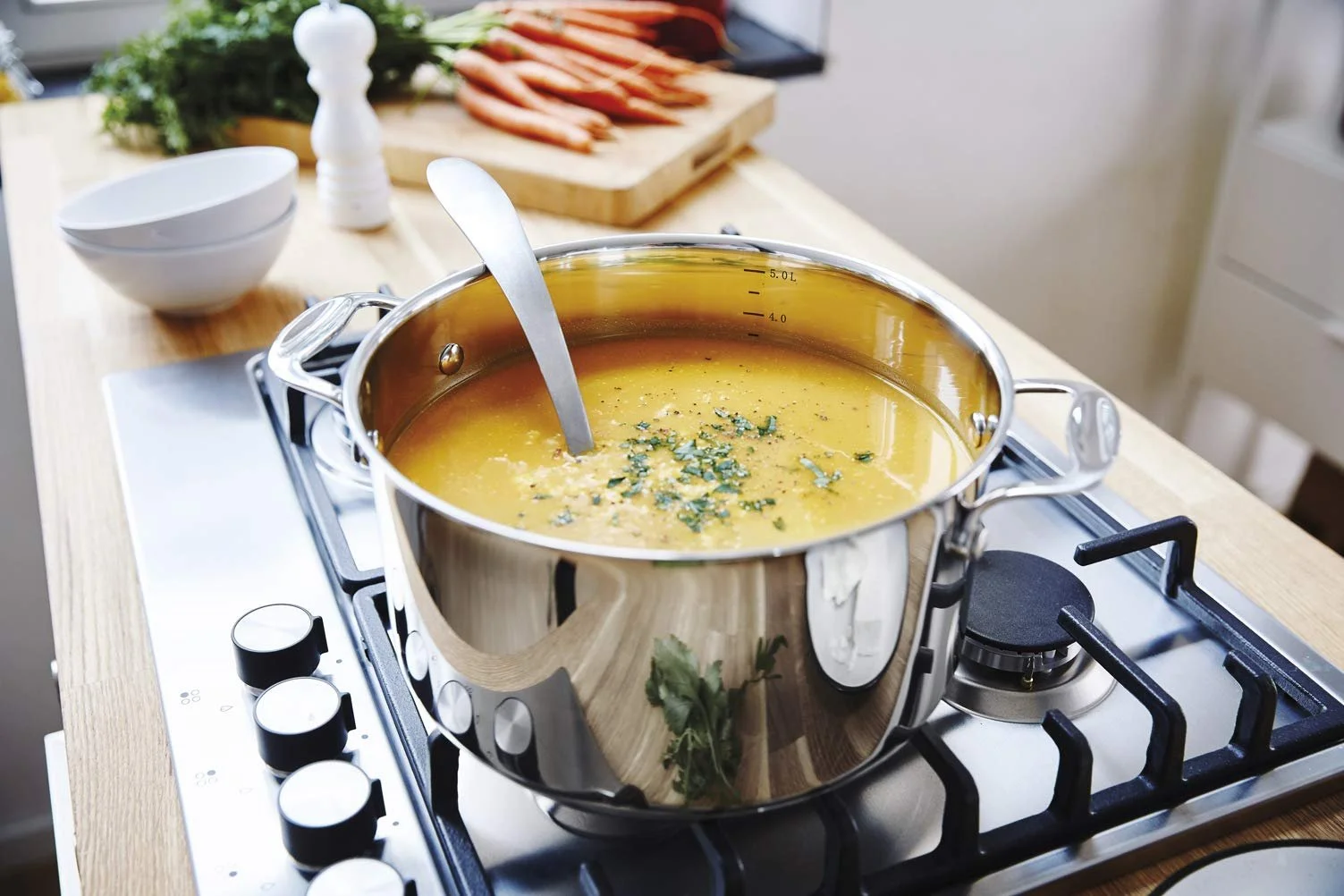 Кастрюля Beka Chef нержавеющая сталь с крышкой 20 см, фото №4 Кастрюля Beka Chef нержавеющая сталь с крышкой 20 см, фото №4