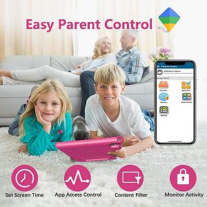 Планшет 10.1" ITDULCET JR-J10A (4+8)/64ГБ Android 14 Чорно - Сірий synthetic.ua - Фото 1