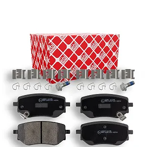 Комплект тормозных колодок дискового тормоза FEBI BILSTEIN 16981 для MERCEDES-BENZ NISSAN - Фото 1