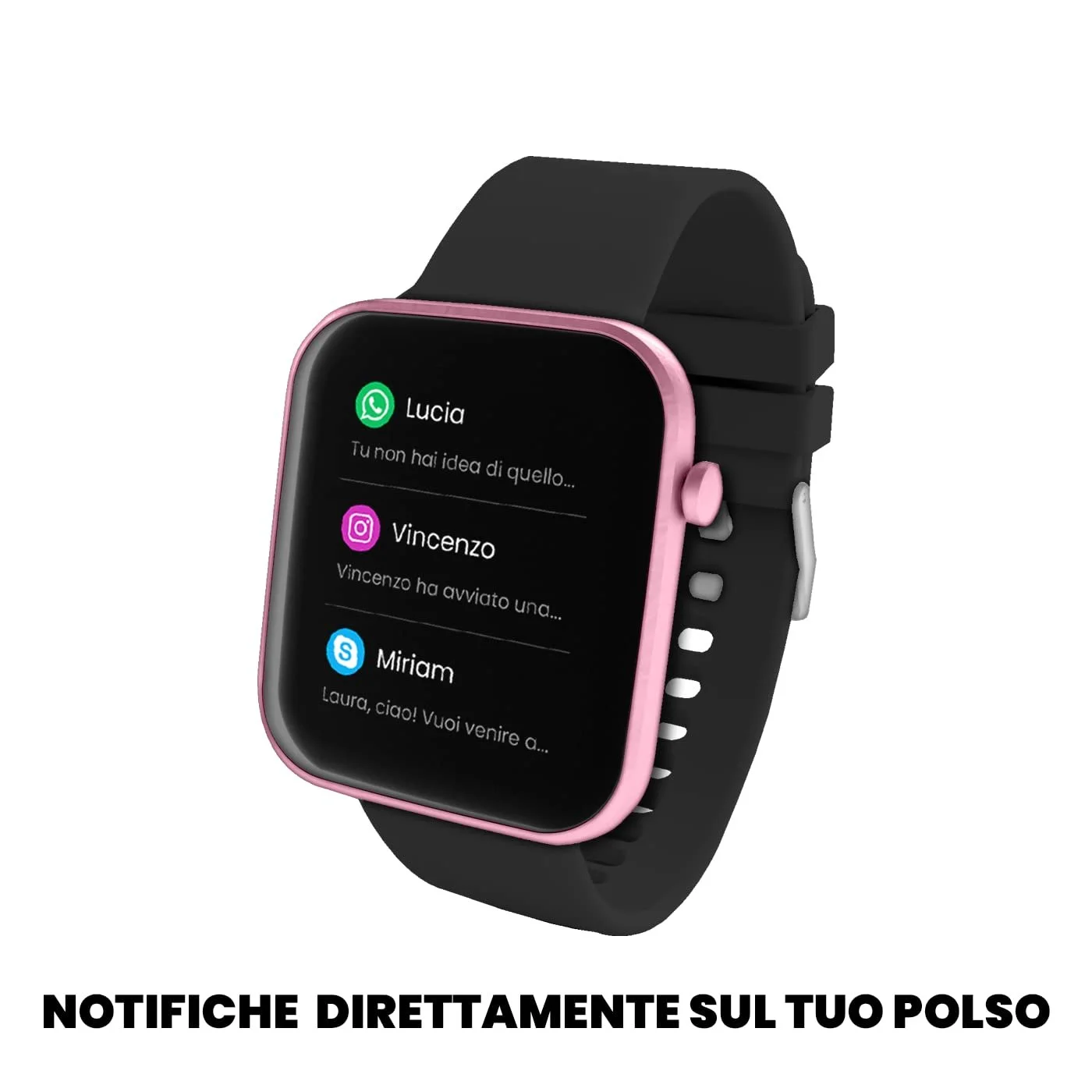 Смарт-часы Techmade Hava Розовый, фото №6