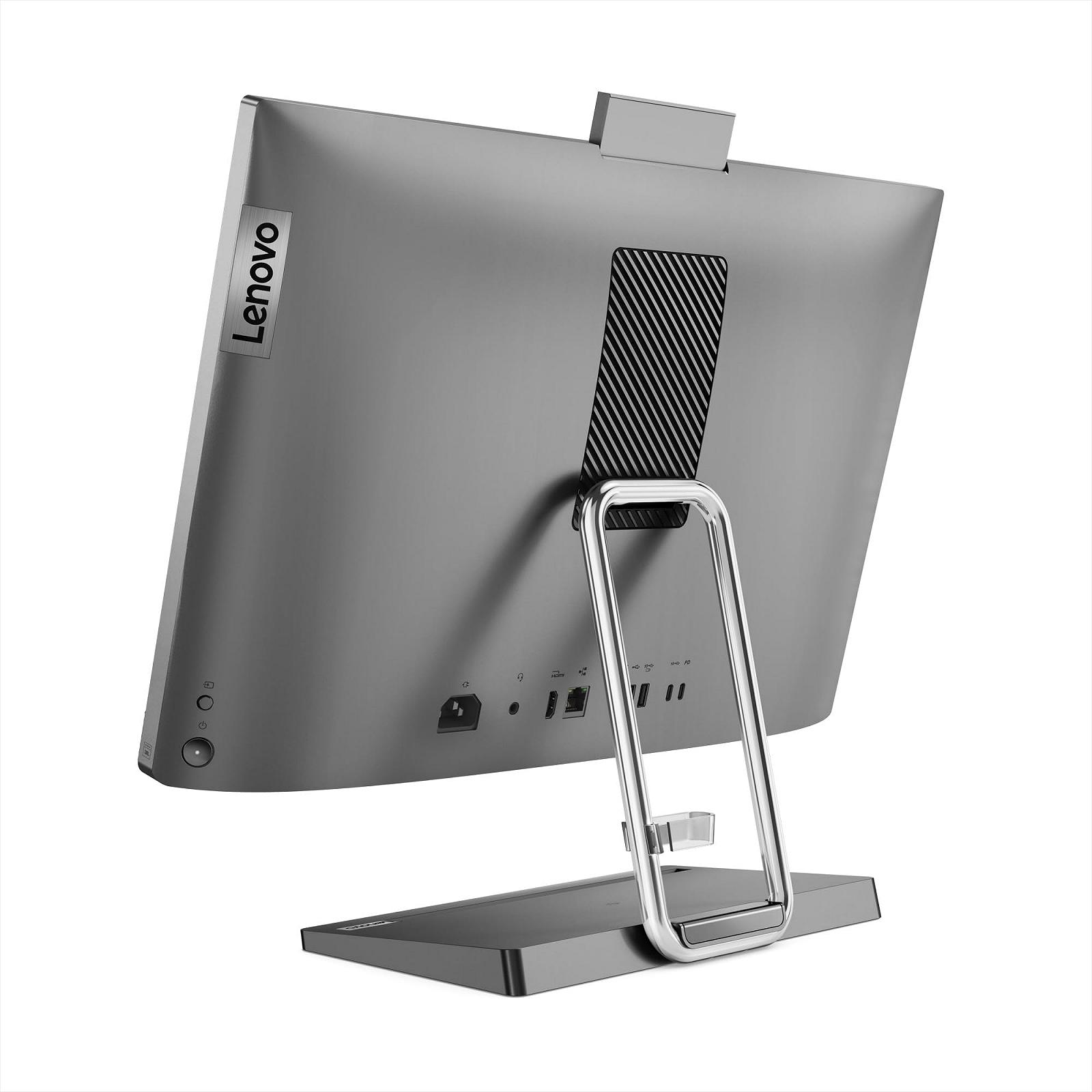 All in One Lenovo IdeaCentre 5i Core i7-13700H 16GB RAM 1TB SSD Arc A370M 23.8 дюйма Full HD Серый, фото №4
