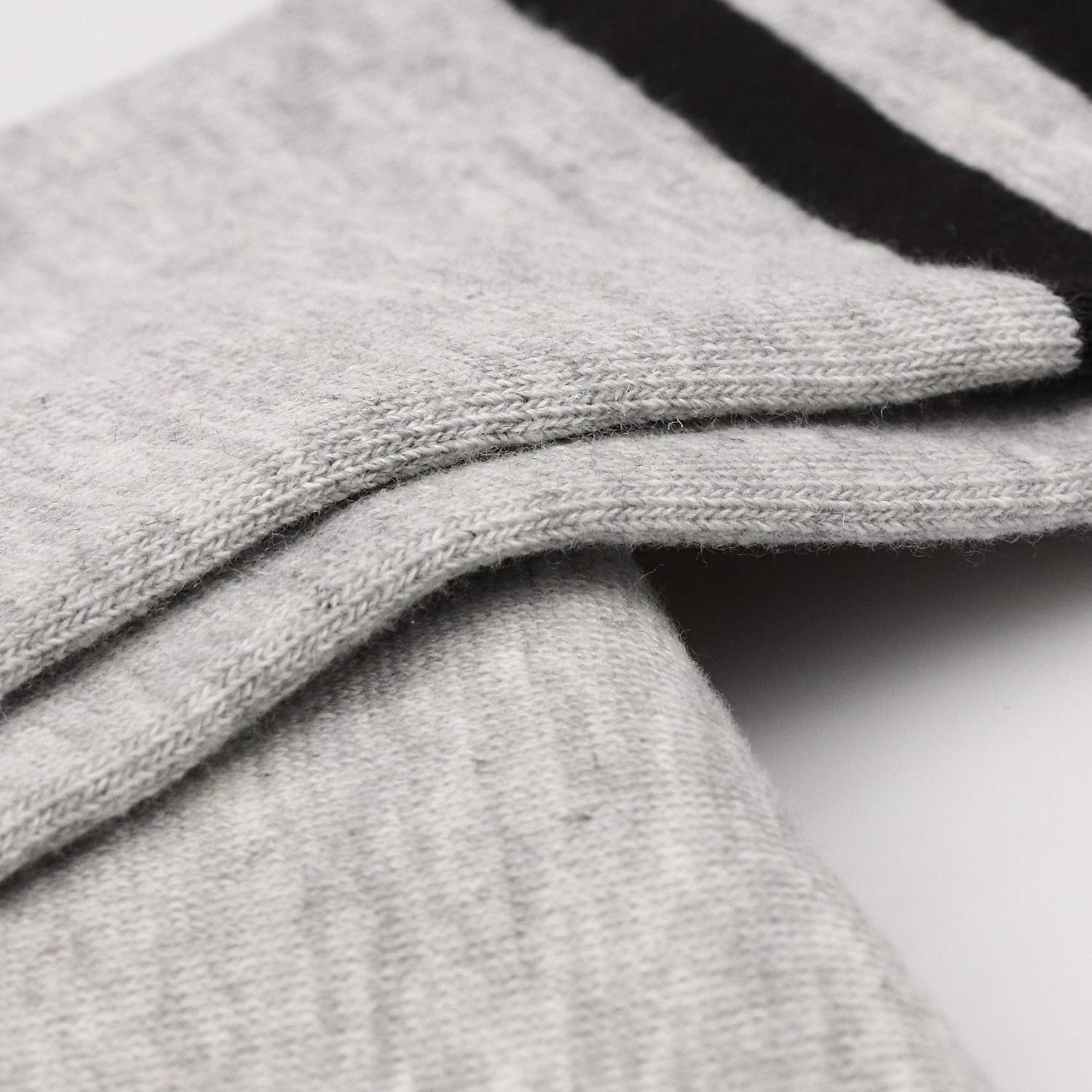 Гольфы DRESHOW Overknee 3 пары, длинные полосатые носки, вязаные спортивные носки для школьников, фото №2