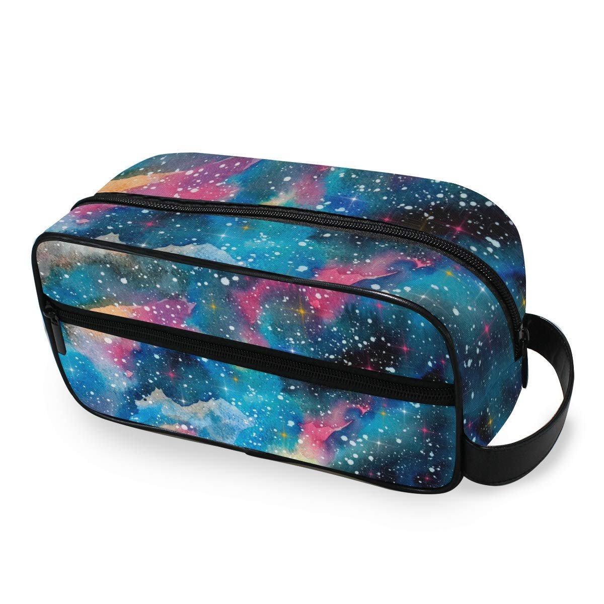 Косметичка MONTOJ, косметичка для хранения, креативная косметичка с рисунком Galaxy Sky, сумка для мытья и полоскания горла для путешествий и дома, фото №2