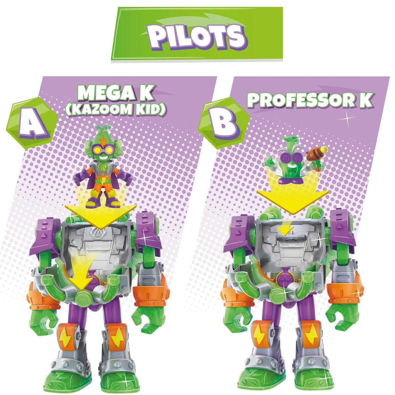 Фигурка-робот Superthings Mega-K Superbot Villain Robot, фото №4