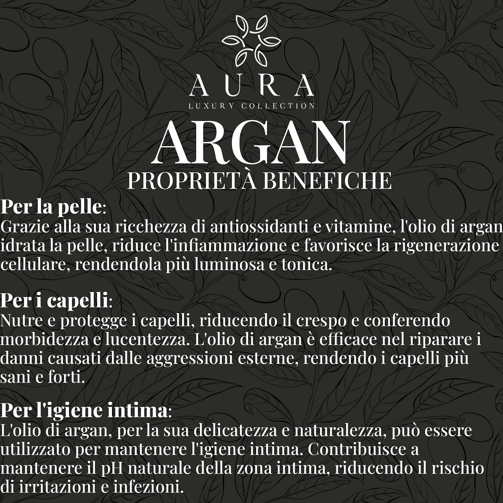 Шампунь Aura Luxury Collection Арган 20 мл Белый, фото №4