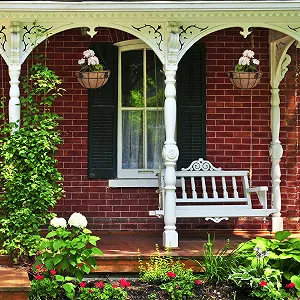 Подвесные корзины Relaxdays Набор из 3 шт Металл и кокосовое волокно H x D: 48 x 31 cm Коричневый/Черный synthetic.ua - Фото 1