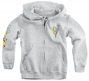 Толстовка с капюшоном Pokémon Pikachu Pokemon Trainer Unisex Серый крапчатый - Фото 1