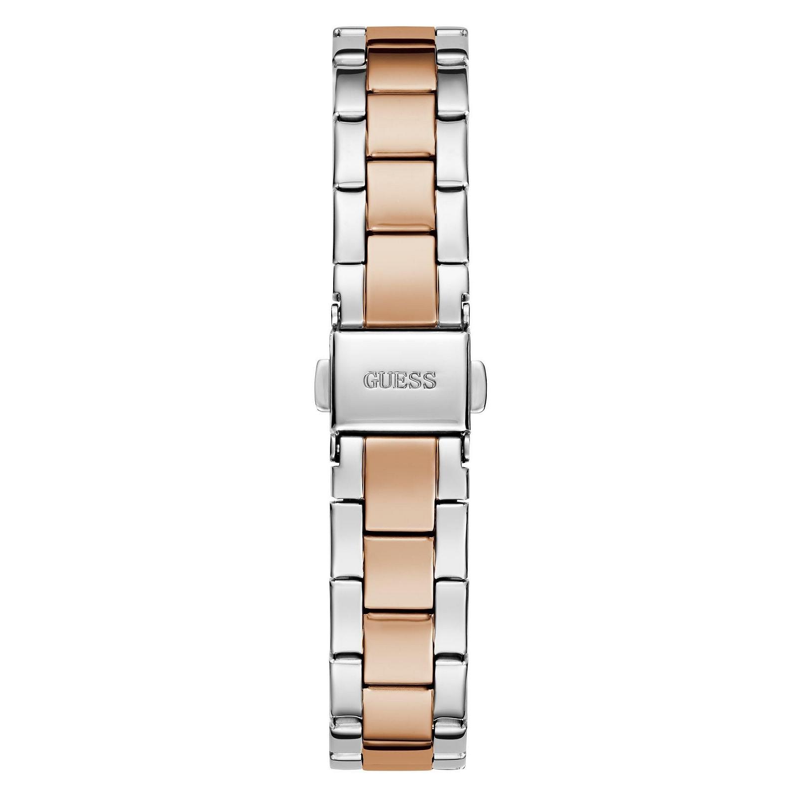 Жіночий годинник GUESS GD Mini Luna GW0841L3, нержавіюча сталь, двоколірний, бронзовий, браслет, фото №5