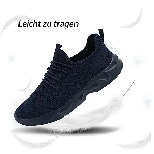 Кросівки UROMGV Спортивні для ходьби, тренувань, тенісу, бігу, дихаючі, легкі, без шнурків synthetic.ua - Фото 1