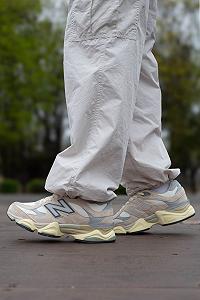 Чоловічі кросівки New Balance 9060 Beige White 41 synthetic.ua - Фото 1