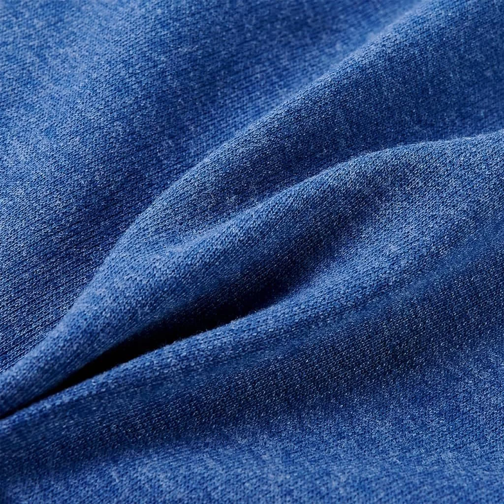 Дитяча Толстовка на блискавці vidaXL Лонгслів Пуловер Светр Темно-синій, фото №7 Дитяча Толстовка на блискавці vidaXL Лонгслів Пуловер Светр Темно-синій, фото №7