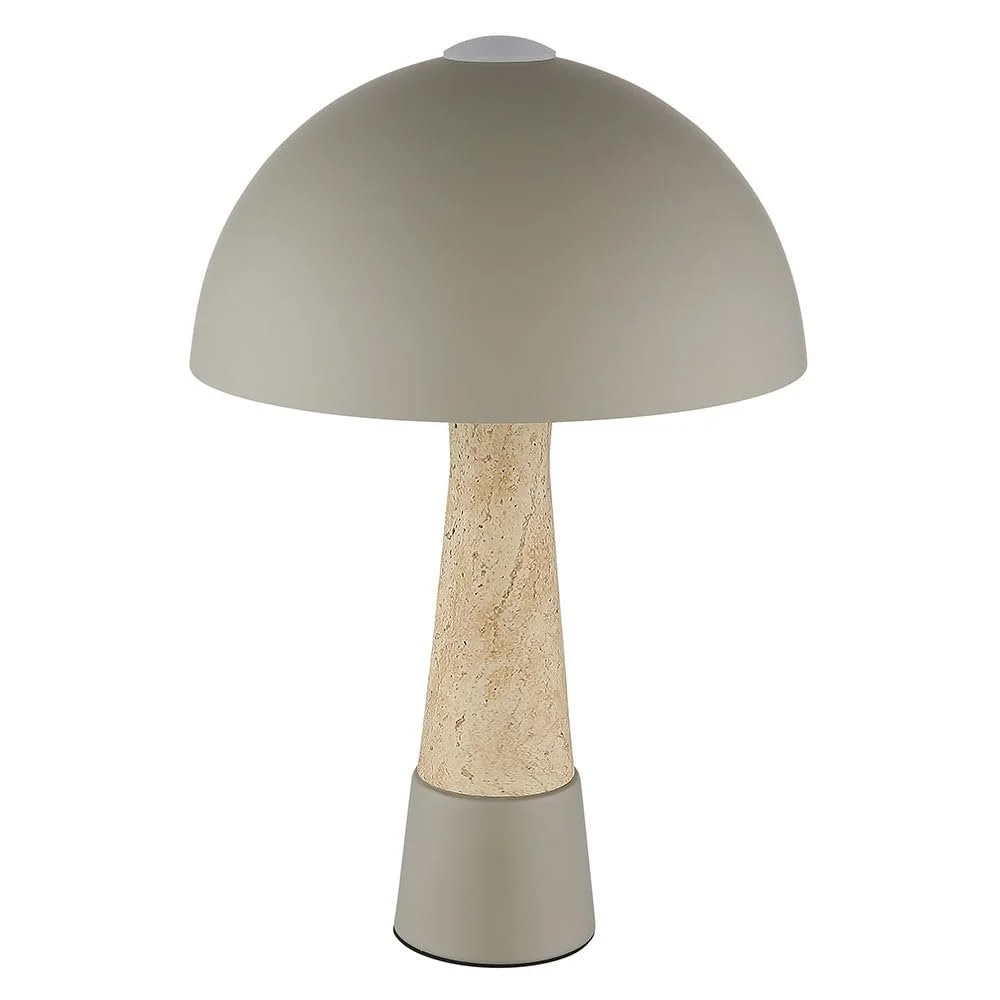 Настольная лампа GLOBO 36.5 cm Коричнево-серая, фото №8