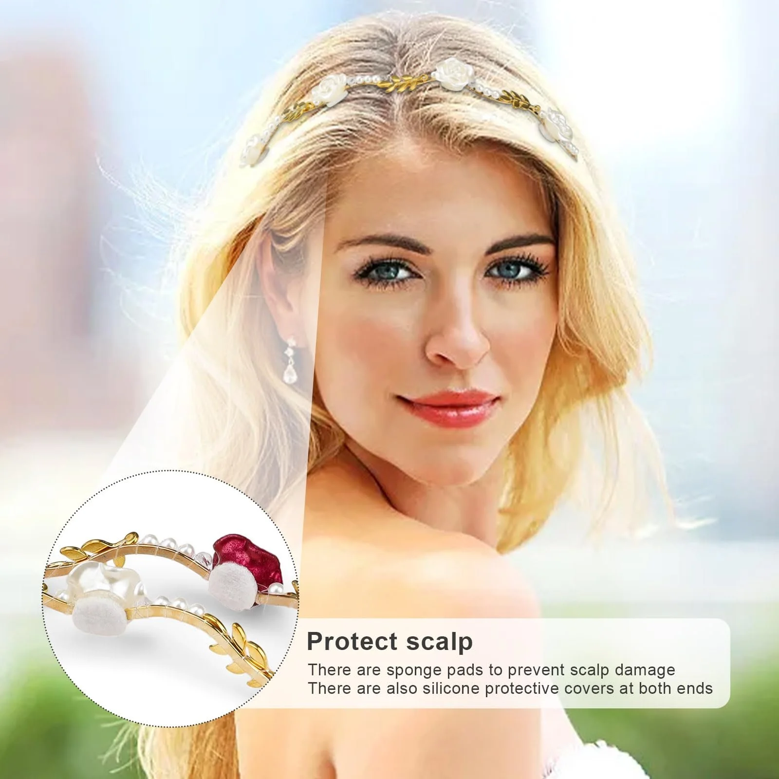 Тонкий обруч для волос SPRHR, фото №4