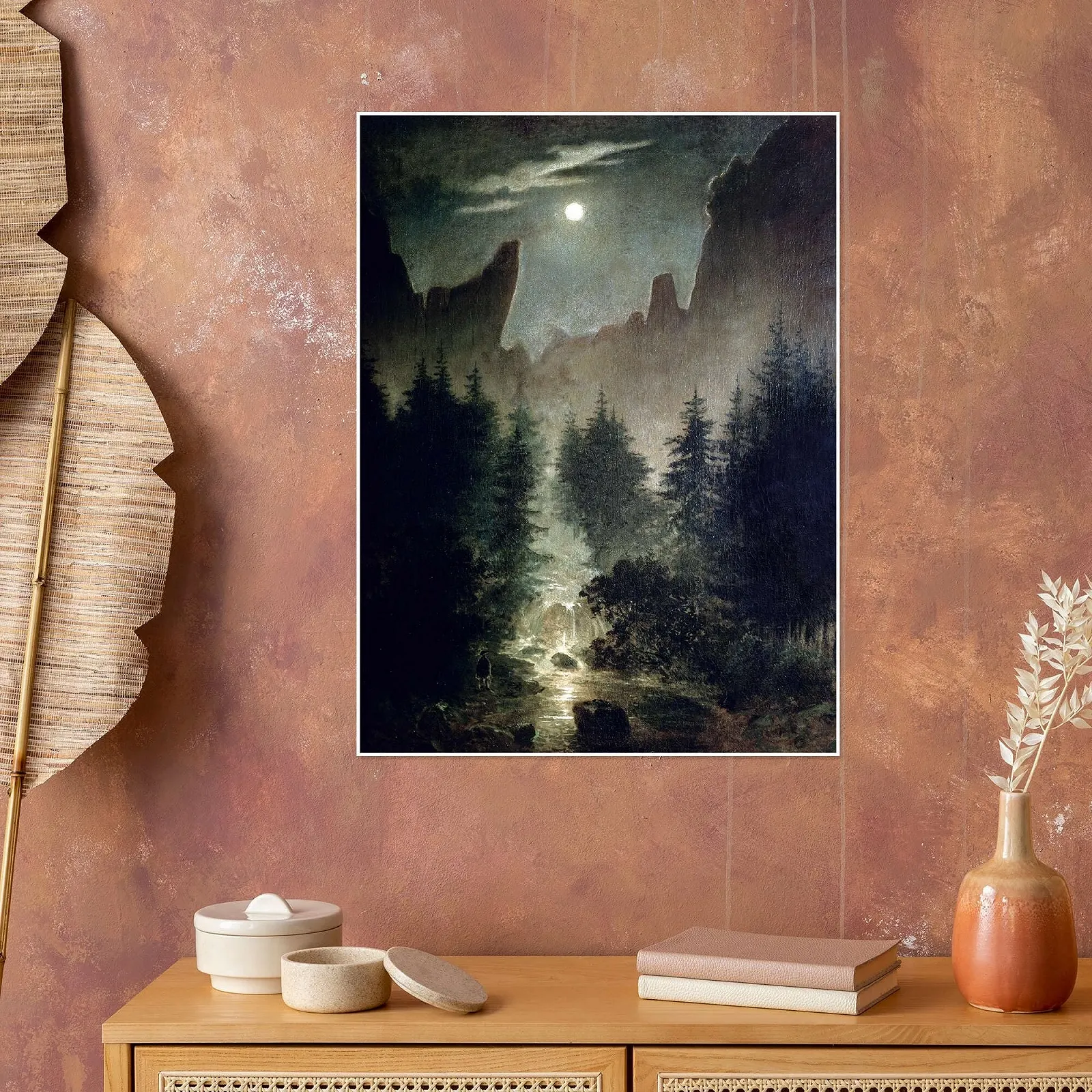 Постер Uttewalder Grund Caspar David Friedrich 50 x 70 см, фото №4