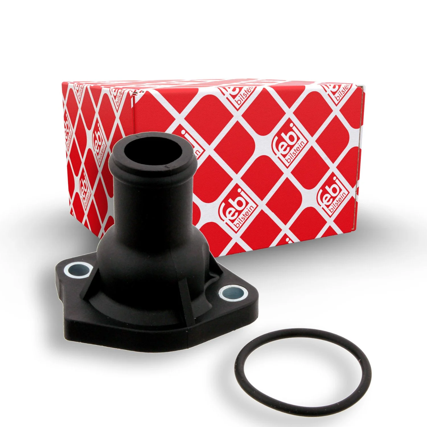 Фланець охолоджувальної рідини FEBI BILSTEIN 12410 для AUDI SEAT SKODA VW, головка блоку циліндрів, фото №1 Фланець охолоджувальної рідини FEBI BILSTEIN 12410 для AUDI SEAT SKODA VW, головка блоку циліндрів, фото №1