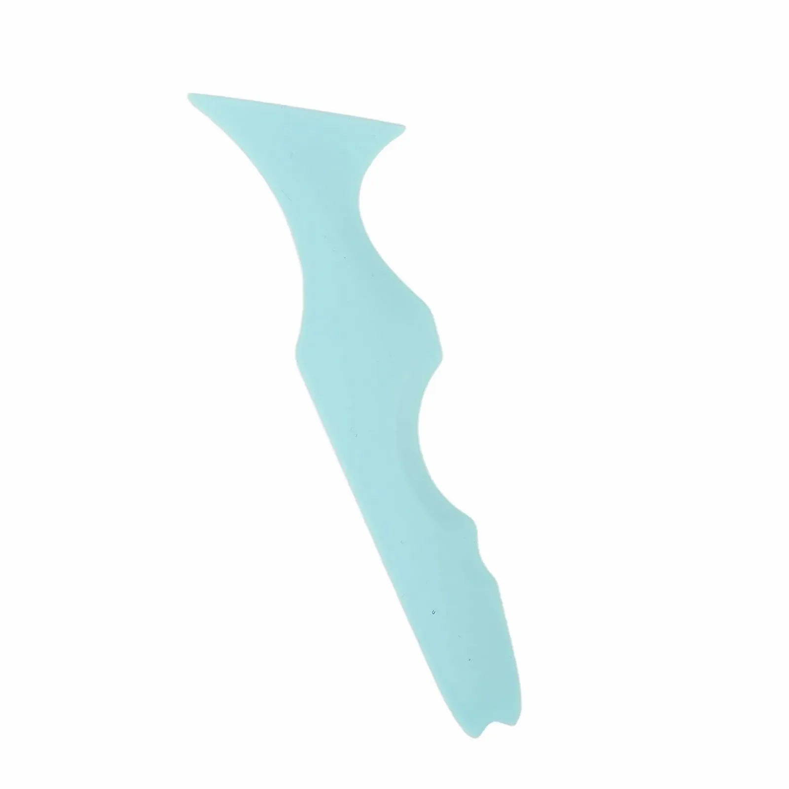 Трафарет для подводки глаз 5-в-1 Силиконовый многоразовый наконечник Силиконовый инструмент для макияжа Синий, фото №1