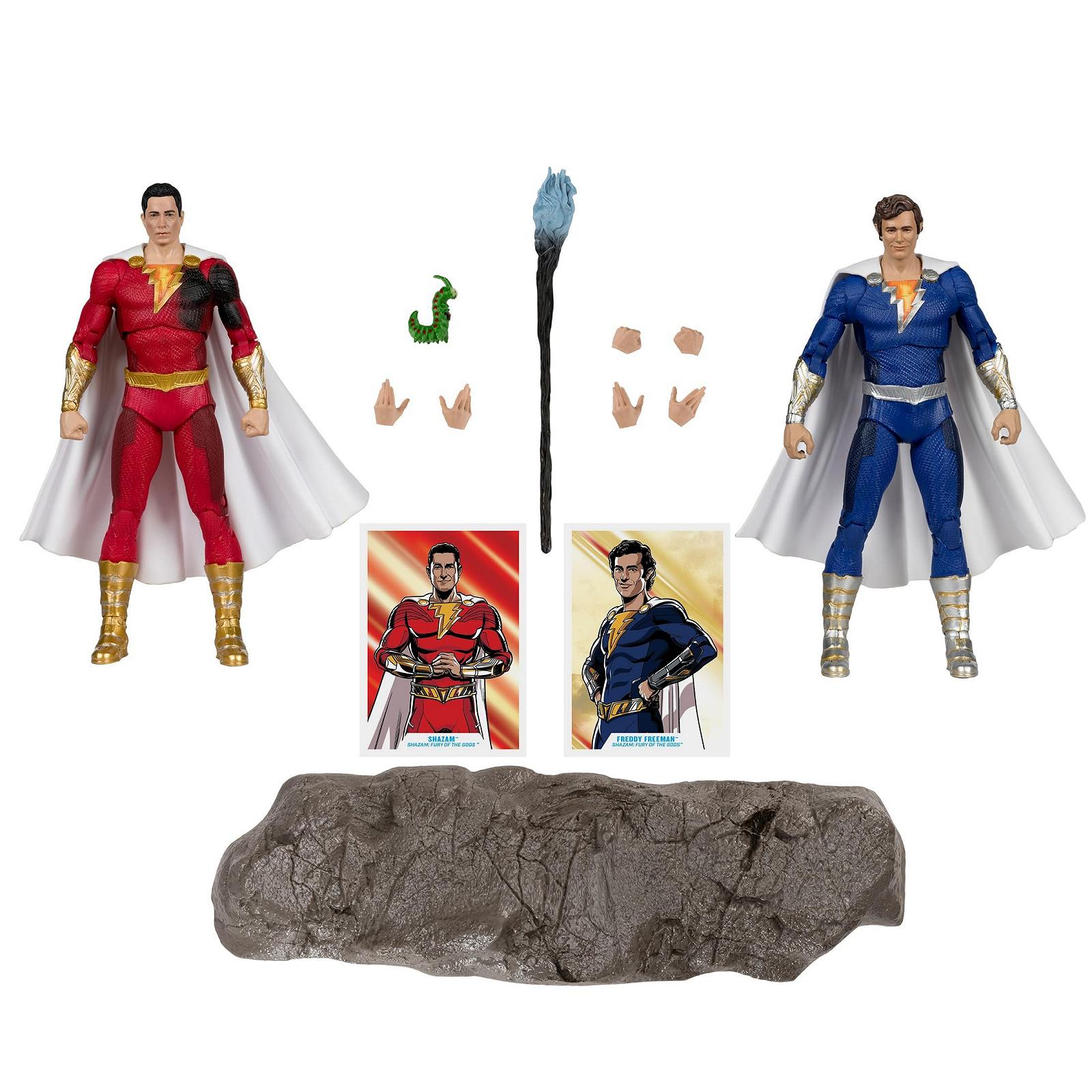 Фигурки SHAZAM & FREDDY, McFarlane Toys, DC Multiverse, 17,8 см, Gold Label, Amazon Exclusive, фото №2