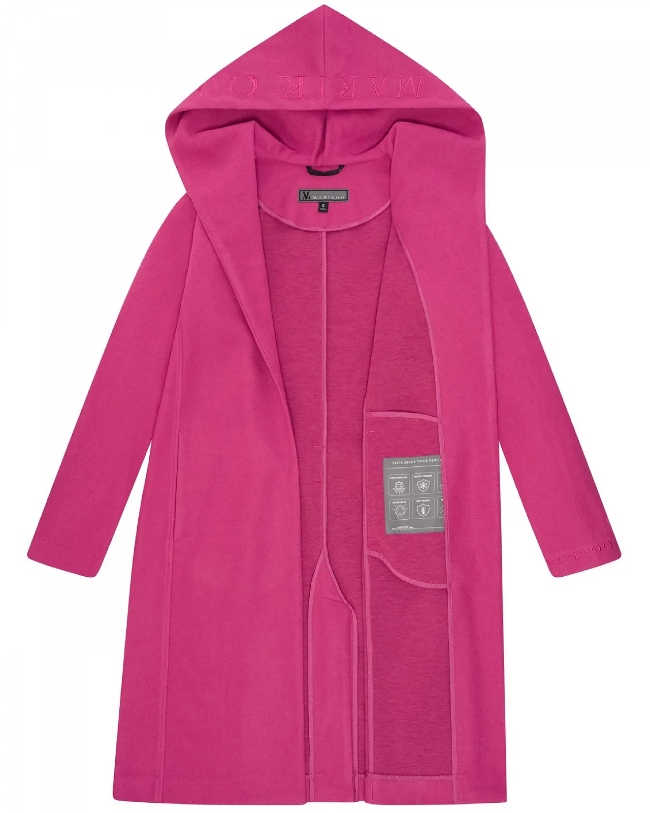 Перехідне пальто Marikoo Kailii 16 Жіноче Довге, фото №4 Перехідне пальто Marikoo Kailii 16 Жіноче Довге, фото №4