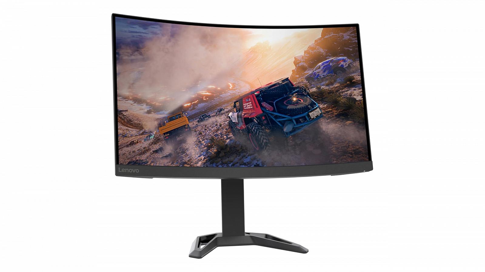 Монитор Lenovo G27c-30 27 дюймов Full HD Gaming Curved 1920 x 1080 165Hz 350 нит 1мс HDMI DisplayPort AMD FreeSync Premium черный, фото №6
