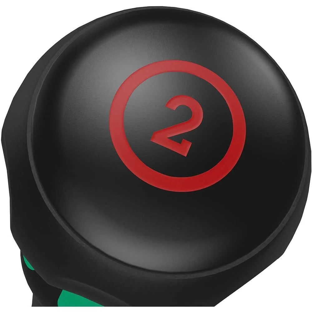 Викрутка Phillips Wera 1850 Ball Handle PH2 x 100 мм 05007906001 Чорний/Зелений, фото №2