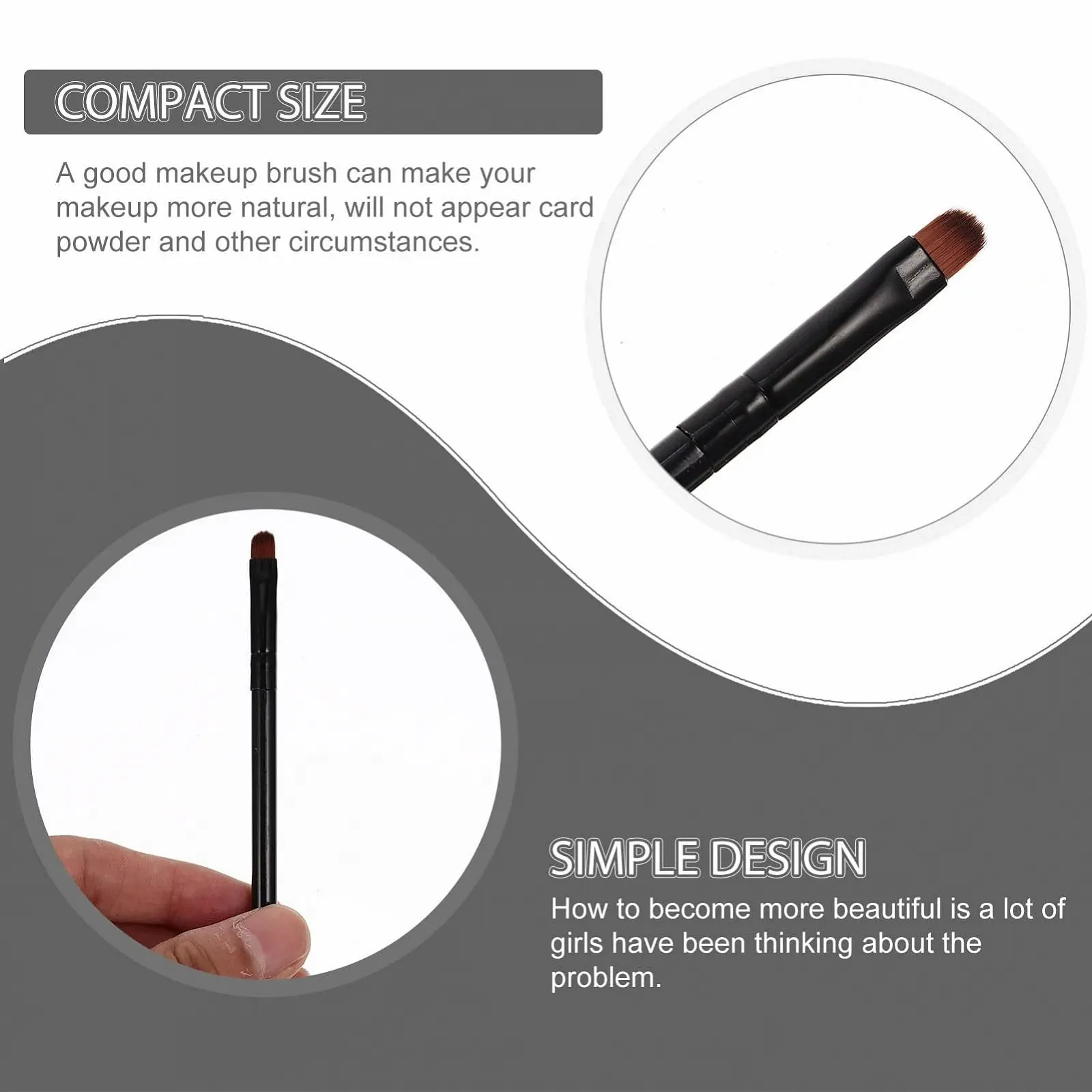 Набор кистей для макияжа глаз, фото №4